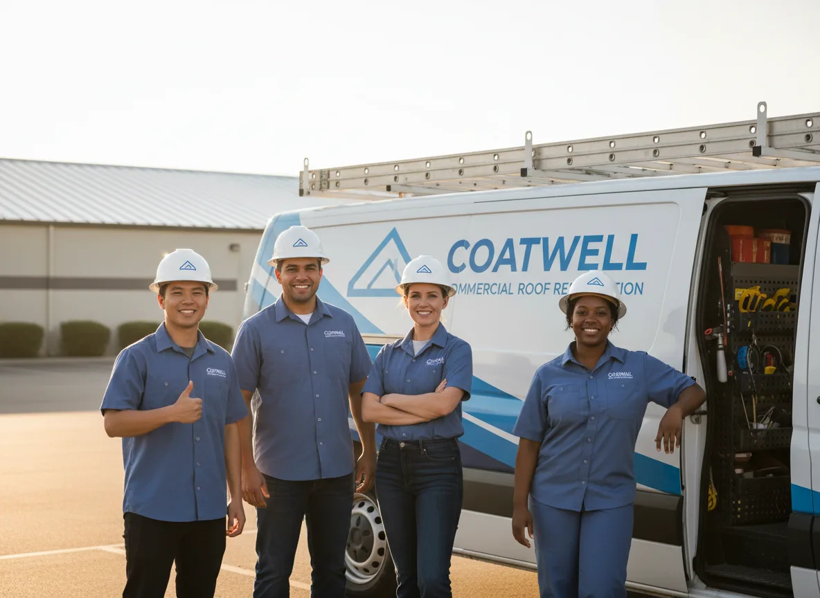 Commercial roof coating company in Marengo, OH